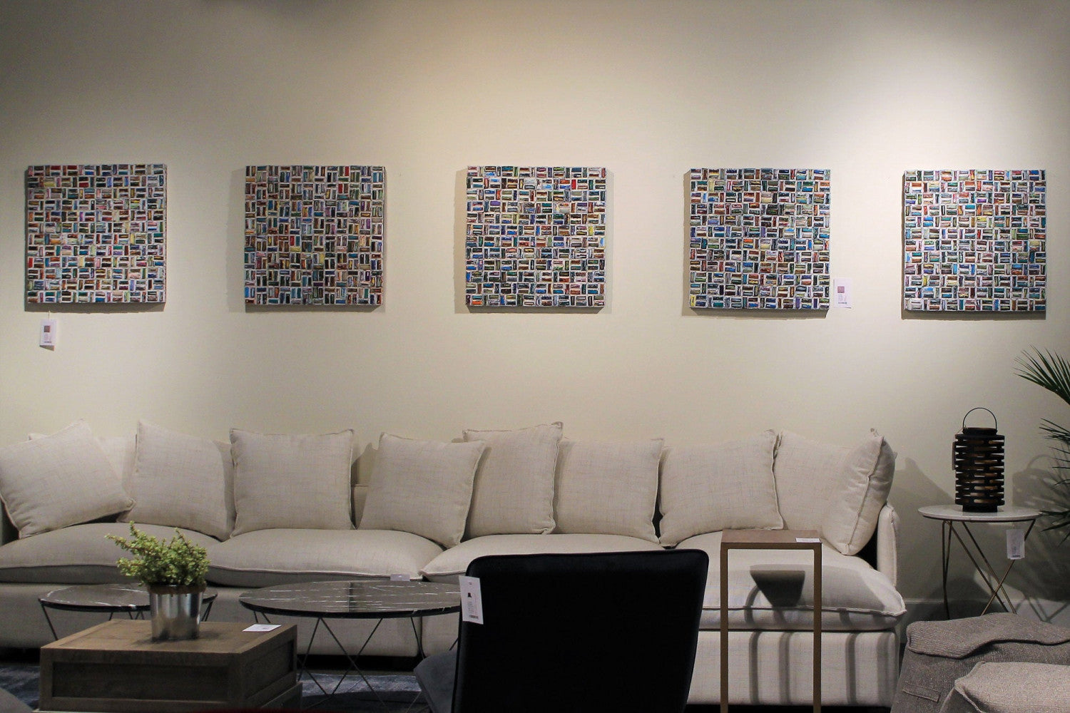 Bayan 40" Kaleidoscope Wall Art