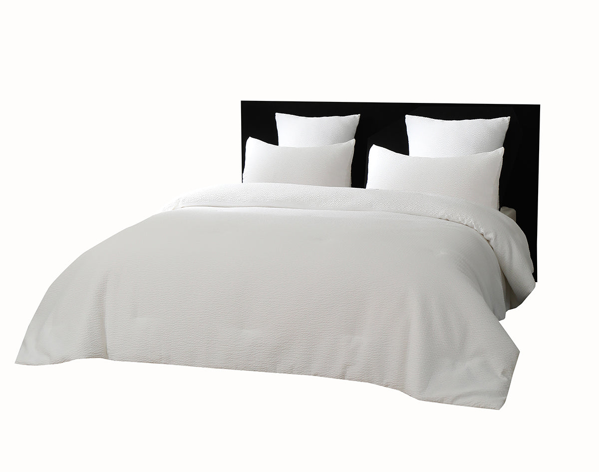 In The Abstract 5-Piece Queen Set - White