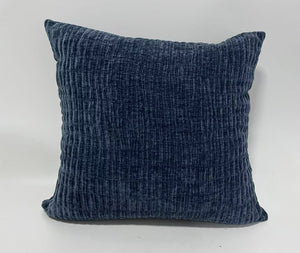Charme rustique Coussin 18 po x 18 po - bleu