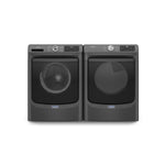Maytag Volcano Black Front-Load Washer (5.5 cu. ft.) & Electric Dryer (7.3 cu. ft.) - MHW6630MBK/YMED5630MBK