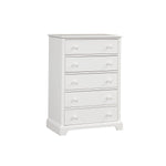 Trudy 5-Drawer Chest - White