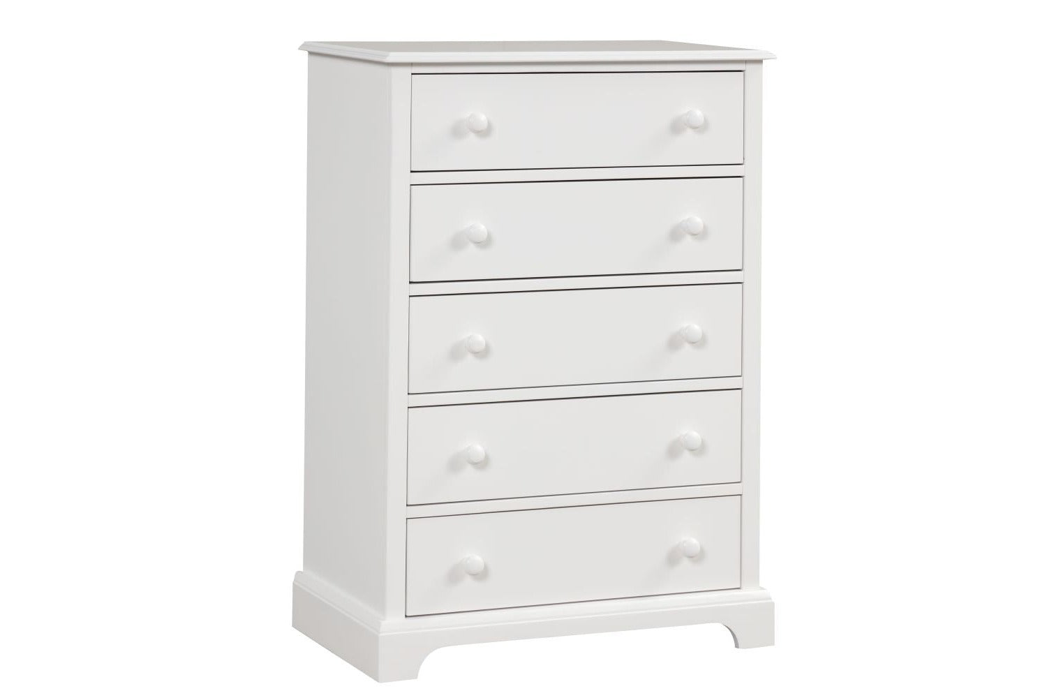 Trudy 5-Drawer Chest - White