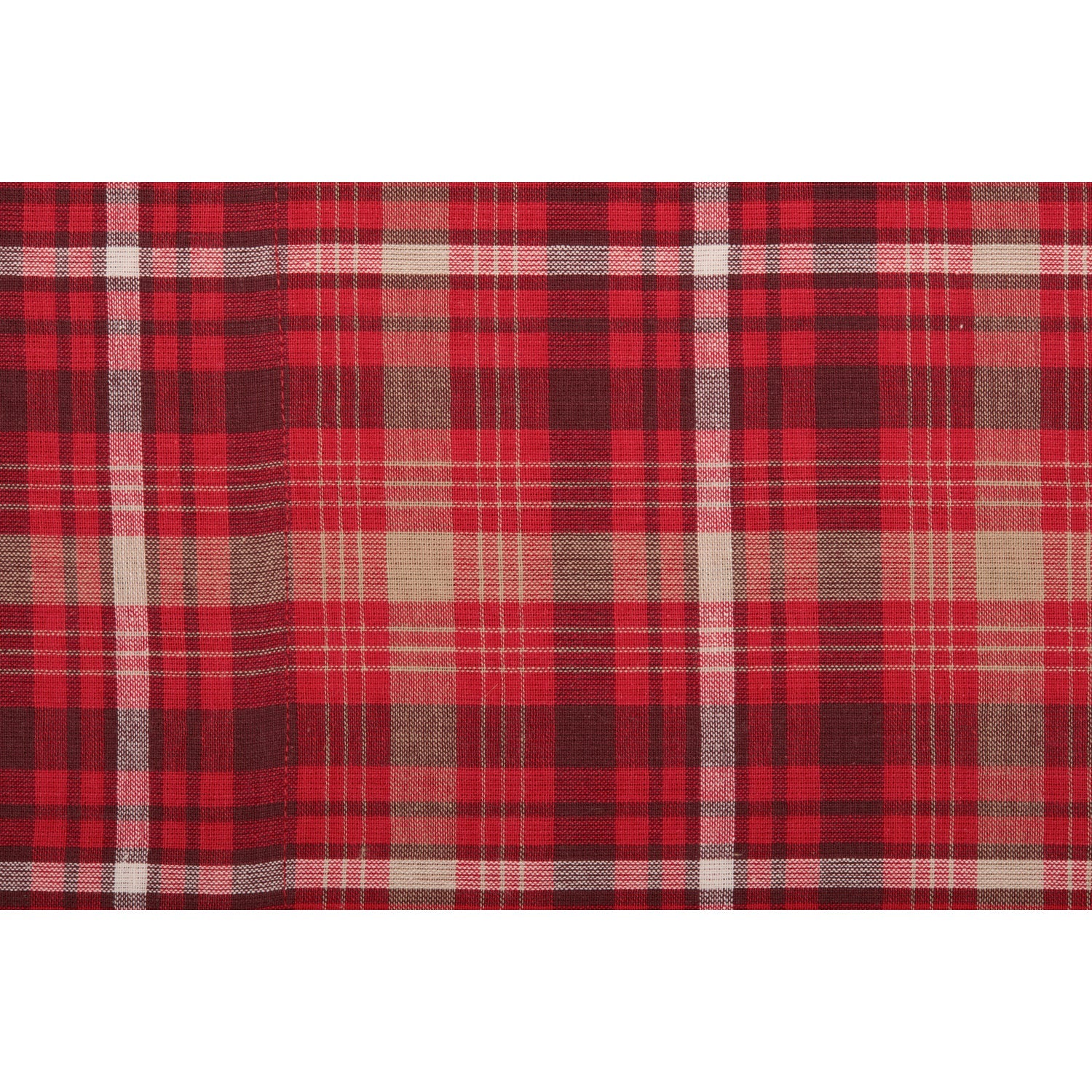 Payette King Pillow Case - Red - Set of 2