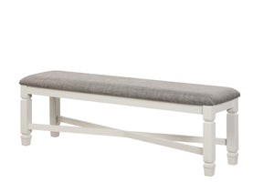 Vespera Banquette - blanc, gris