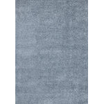 Brio 6'7" x 9'10" Shag Area Rug - Blue