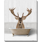 Bathtime Friends V Wall Art - Light Brown - 16 X 20