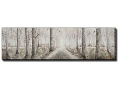 Forest Home Wall Art - Grey - 71 X 20