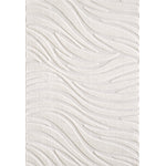 L2 Decor Cornelle Area Rug 7' x 10' with Underpad - Cream