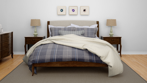 Cotton House Double/Queen Textured Blanket - Cream