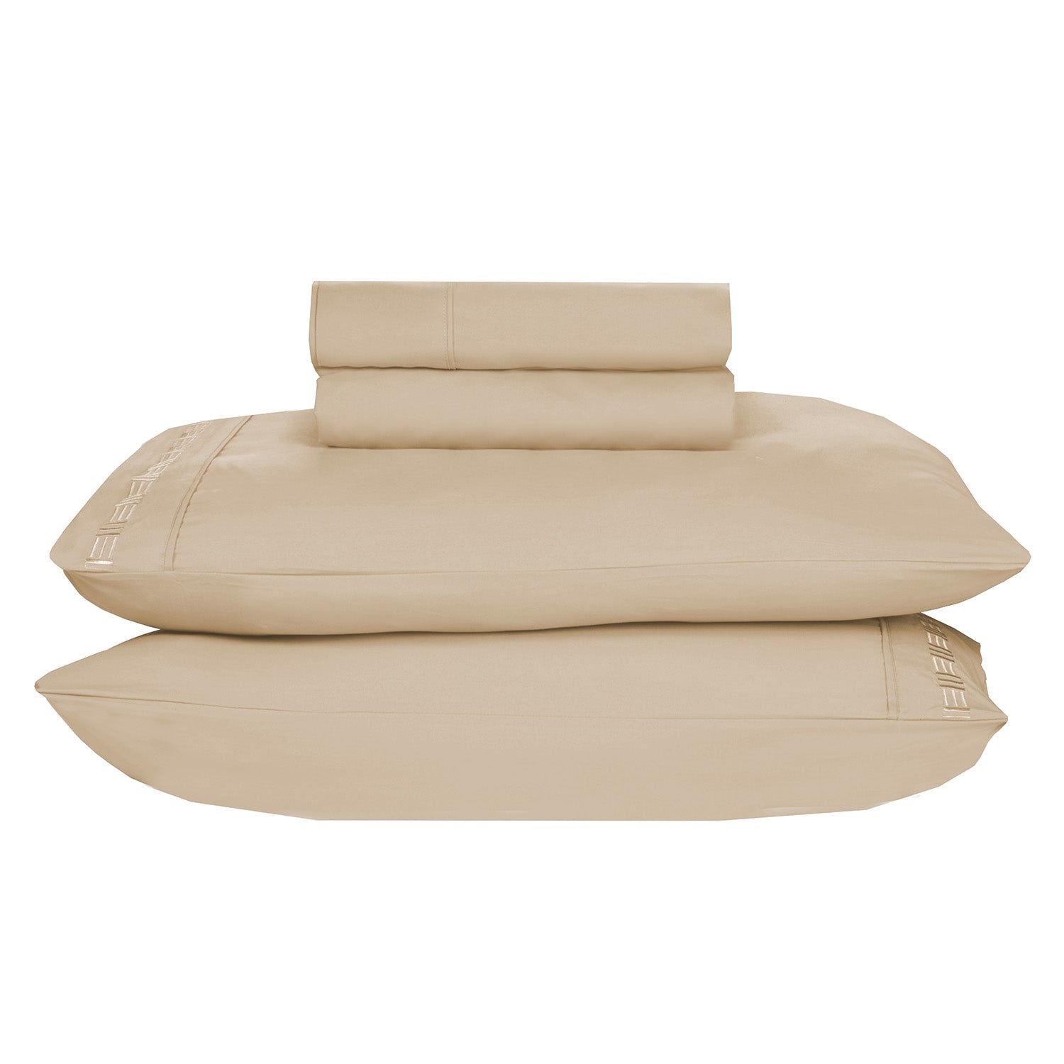 Nilus Queen Sheet Set - Cream