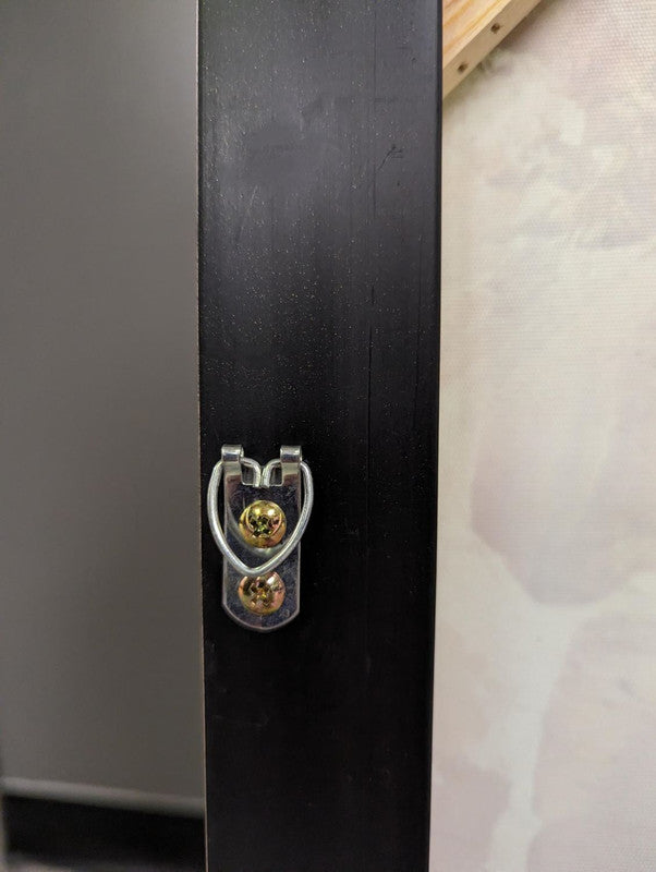 Wood Wreath I Wall Art - Light Brown/White - 12 X 12