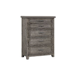 Dahlia 5-Drawer Chest - Grey