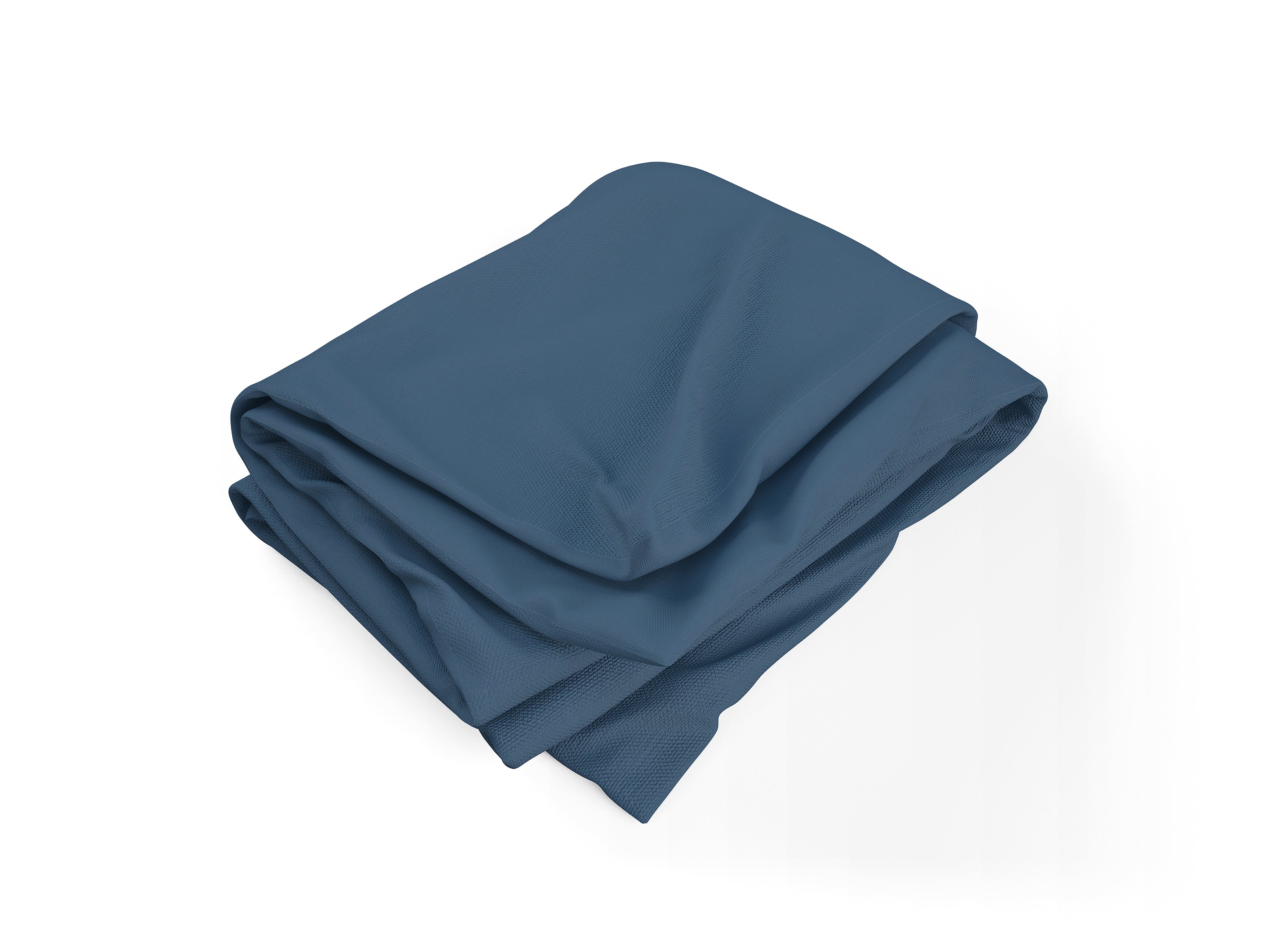 Cotton House 3-Piece Queen Duvet Cover Set - Blue