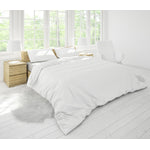 Cotton House 3-Piece Queen Duvet Cover Set - White