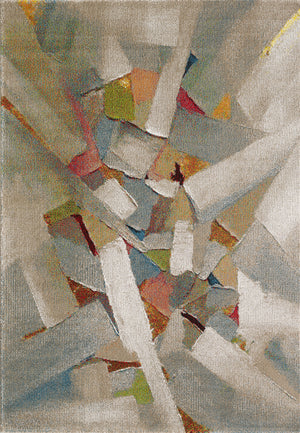 L2 Decor Diamond Area Rug 8' x 11' - Beige