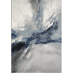 L2 Decor Diamond Area Rug 5' x 8' with Underpad - Blue