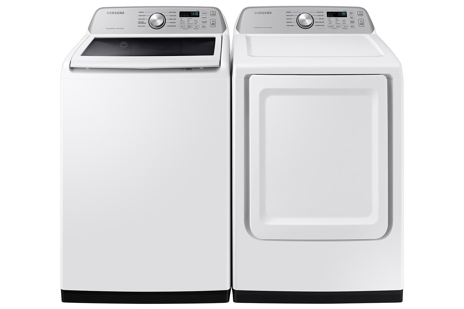 Samsung White Electric Dryer with SmartThings (7.4 Cu.Ft) - DVE47CG3500WAC
