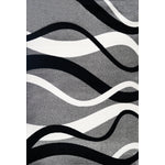 L2 Decor Diamond Area Rug 7' x 10' - Grey