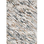 L2 Decor Emojy Area Rug 5' x 8' with Underpad - Cream, Blue