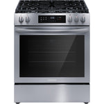 Frigidaire Stainless Steel 30'' Front Control Gas Range (5.1 Cu. Ft) - FCFG3083AS