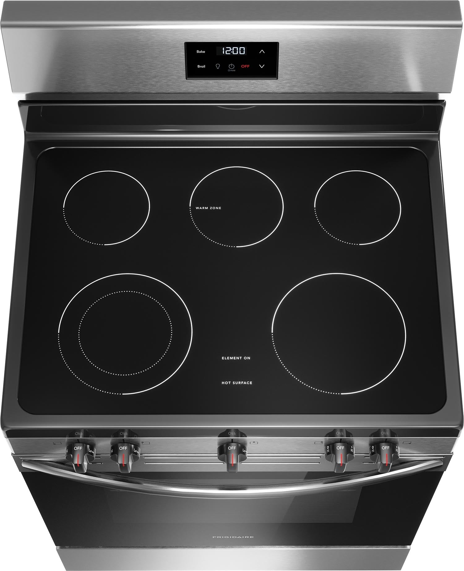 Frigidaire Stainless Steel 30" Electric Range (5.3 Cu. Ft) - FCRE305CBS