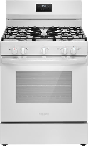 Frigidaire Cuisinière au gaz 5,1 pi³ 30 po blanc FCRG3052BW
