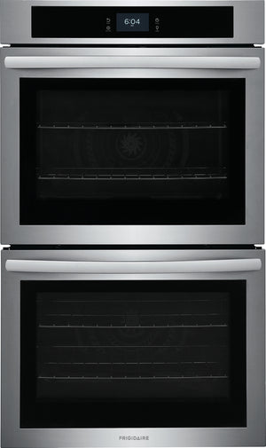 Frigidaire Four encastré double 10,6 pi³ avec convection par ventilateur 30 po acier inoxydable FCWD3027AS