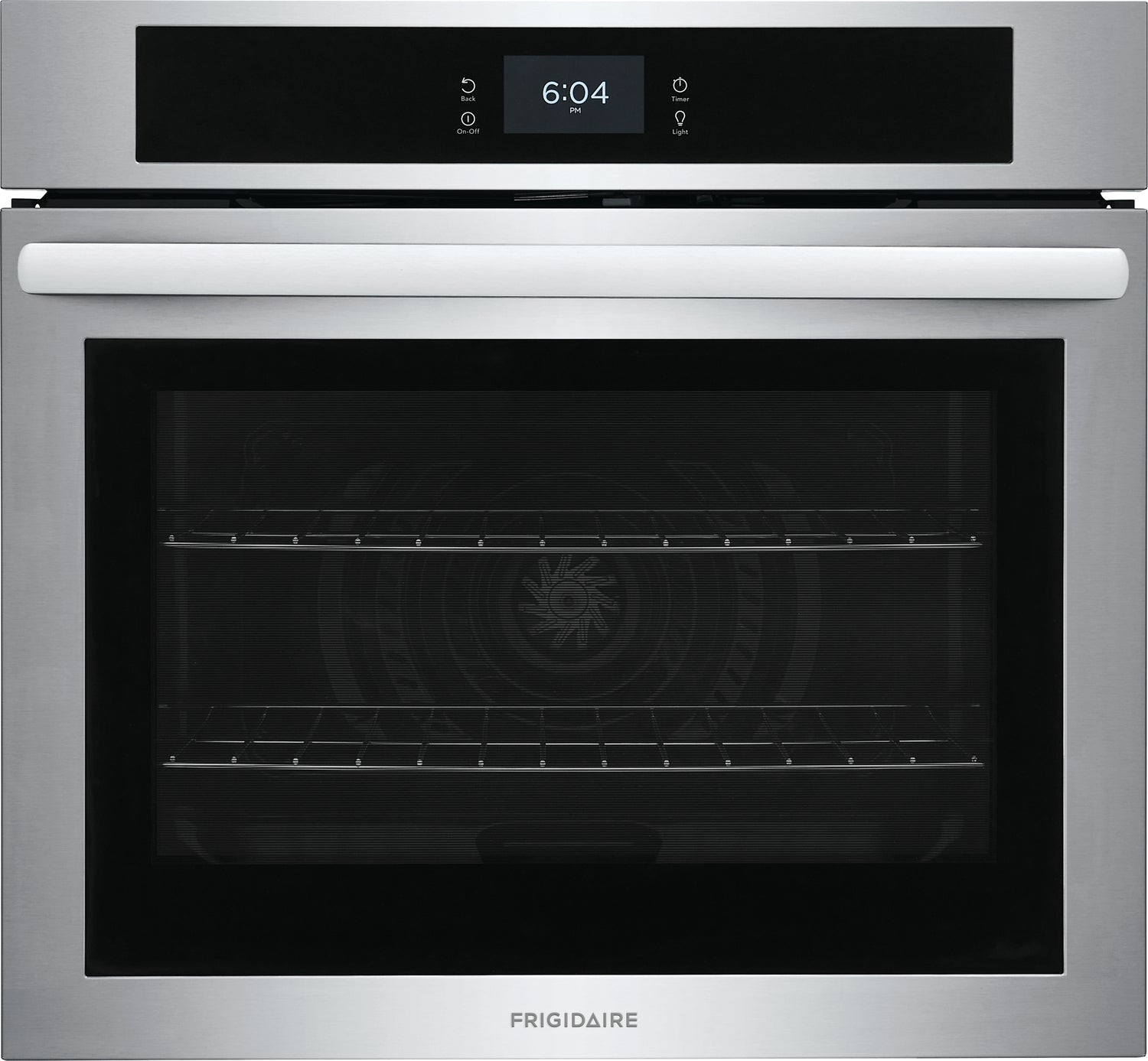 Frigidaire Stainless Steel 30" Single Wall Oven with Fan Convection (5.3 Cu. Ft) - FCWS3027AS