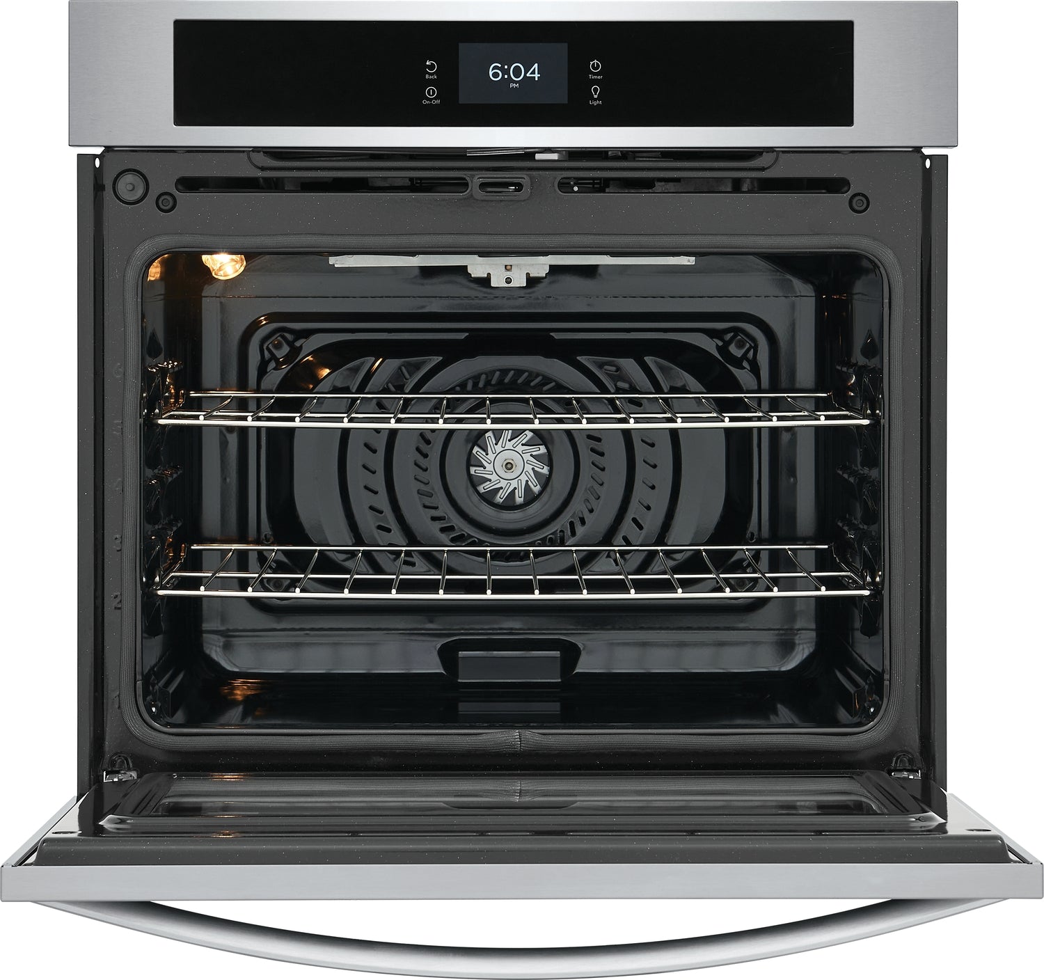 Frigidaire Stainless Steel 30" Single Wall Oven with Fan Convection (5.3 Cu. Ft) - FCWS3027AS