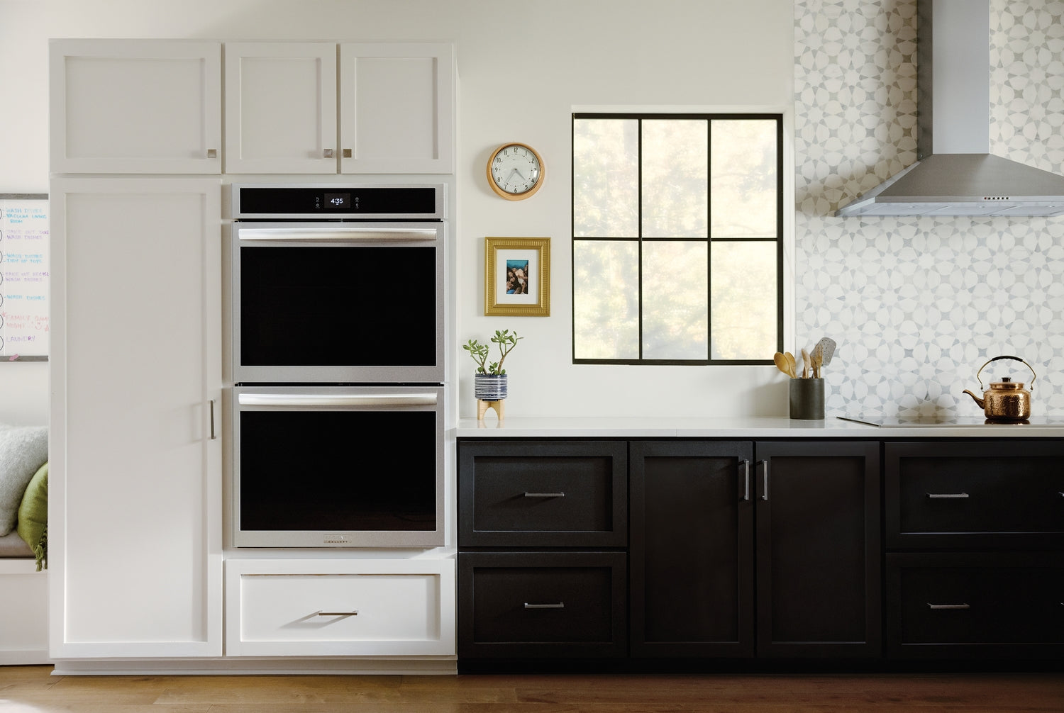 Frigidaire Gallery Smudge-Proof Stainless Steel 30" Double Wall Oven with Total Convection (10.6 Cu. Ft)- GCWD3067AF