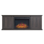 Fernbank 60" Fireplace TV Stand - Brown