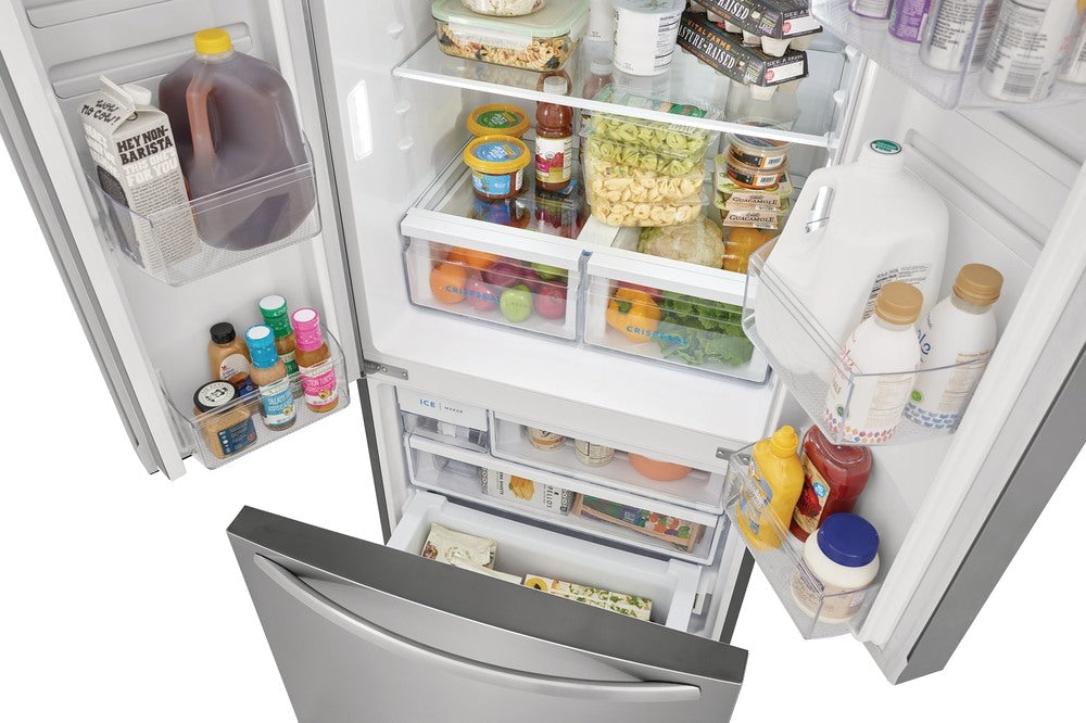 Frigidaire 31.5" 17.6 Cu. Ft. Brushed Stainless Steel French Door Refrigerator - FRFG1723AV