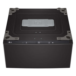 LG Laveuse sur piédestal SidekickMC 1,0 pi³ 27 po acier noir WD300CB