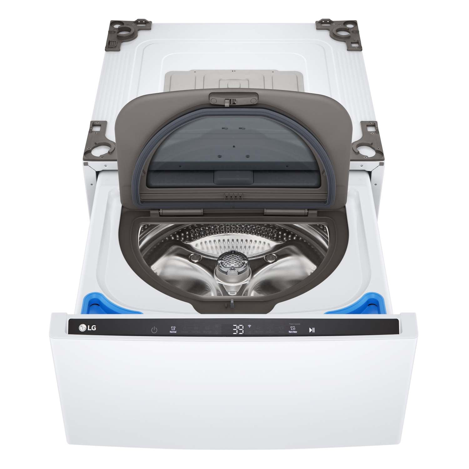 LG White 27'' LG SideKick™ Pedestal Washer (1 Cu. Ft) - WD300CW