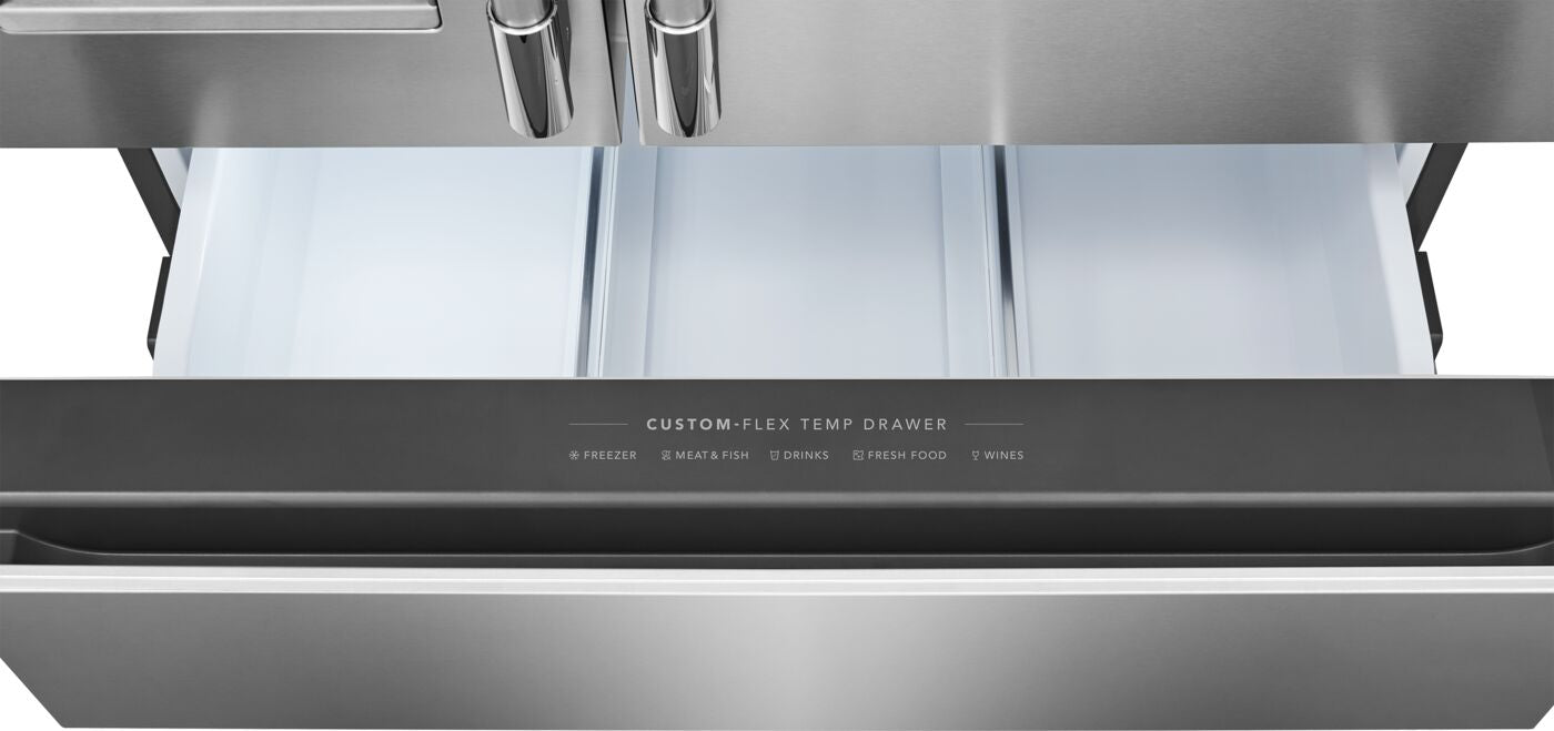 Frigidaire Professional 36" 21.4 Cu. Ft. Stainless Steel Counter-Depth 4-Door French Door Refrigerator - PRMC2290BF