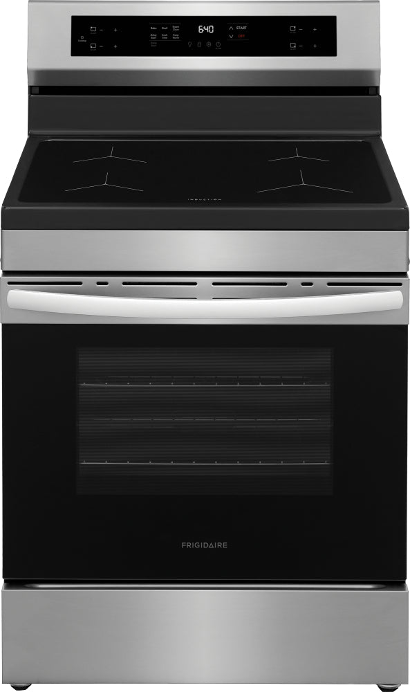 Frigidaire Stainless Steel 30" Rear Control Induction Range (5.3 Cu. Ft.) - FCRI306CAS