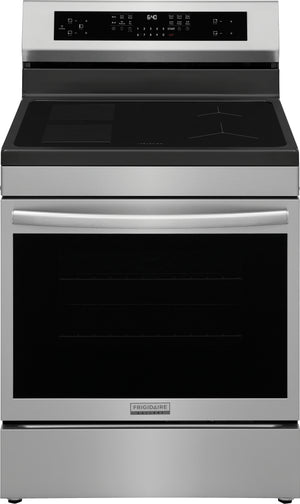 Frigidaire Cuisinière à induction 5,3 pi³ autonome avec friture à air acier inoxydable 30 po GCRI306CBF