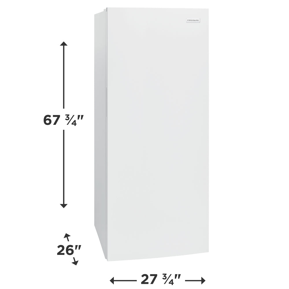 Frigidaire 27.75" 16 Cu. Ft. White Garage Ready Convertible Upright Freezer - FFUE1626AW