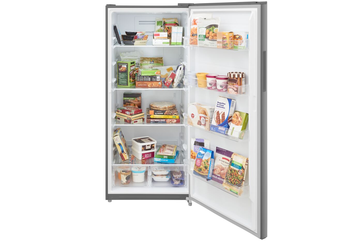 Frigidaire Stainless-Steel Look Convertible Garage Ready Upright Freezer (21 Cu. Ft.) - FFUV2126AV