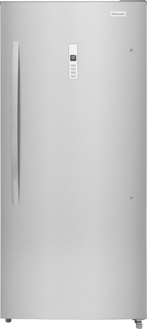Frigidaire Congélateur vertical convertible 21,0 pi³ prêt pour le garage aspect acier inoxydable – FFUV2136AV