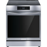 Frigidaire Gallery Smudge-Proof Stainless Steel 30" Front Control Induction Range with Total Convection (6.2 Cu. Ft) - GCFI306CBF