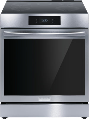 Frigidaire Gallery Cuisinière à induction 6,2 pi³ à commande frontale avec convection totale 30 po acier inoxydable Smudge-ProofMC GCFI306CBF