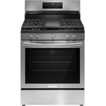 Frigidaire Gallery Smudge-Proof® Stainless Steel 30" Gas Range with Total Convection (5.1 Cu. Ft) - GCRG3060BF