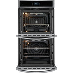 Frigidaire Gallery Smudge-Proof Stainless Steel 27" Double Wall Oven with Total Convection and Air Fry (7.6 Cu.Ft.) - GCWD2767AF