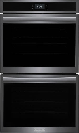 Frigidaire Gallery Four encastré double 10,6 pi³ avec convection totale 30 po acier inoxydable noir Smudge-Proof® GCWD3067AD