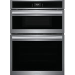 Frigidaire Gallery Smudge-Proof Stainless Steel 30" Wall Oven and Microwave Combination (1.7 Cu. Ft. / 5.3 Cu. Ft.) - GCWM3067AF