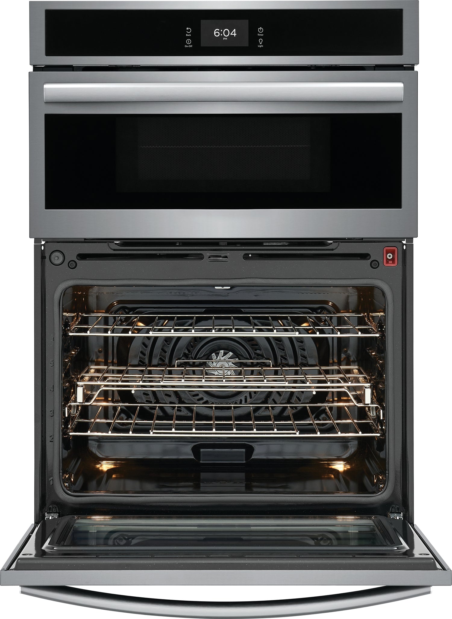 Frigidaire Gallery Smudge-Proof Stainless Steel 30" Wall Oven and Microwave Combination (1.7 Cu. Ft. / 5.3 Cu. Ft.) - GCWM3067AF