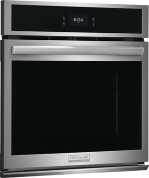 Frigidaire Gallery Four encastré simple 3,8 pi³ avec convection totale et friture à air 27 po acier inoxydable Smudge-Proof® GCWS2767AF