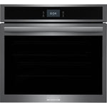 Frigidaire Gallery Smudge-Proof Black Stainless Steel 30" Single Wall Oven with Total Convection (5.3 Cu. Ft) - GCWS3067AD