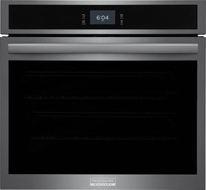 Frigidaire Gallery Four encastré simple 5,3 pi³ avec convection totale 30 po acier inoxydable noir Smudge-Proof® GCWS3067AD